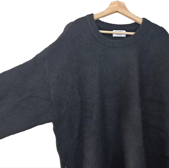 Old Navy Black Oversized Knit Sweater NWT - Picture 5 of 6